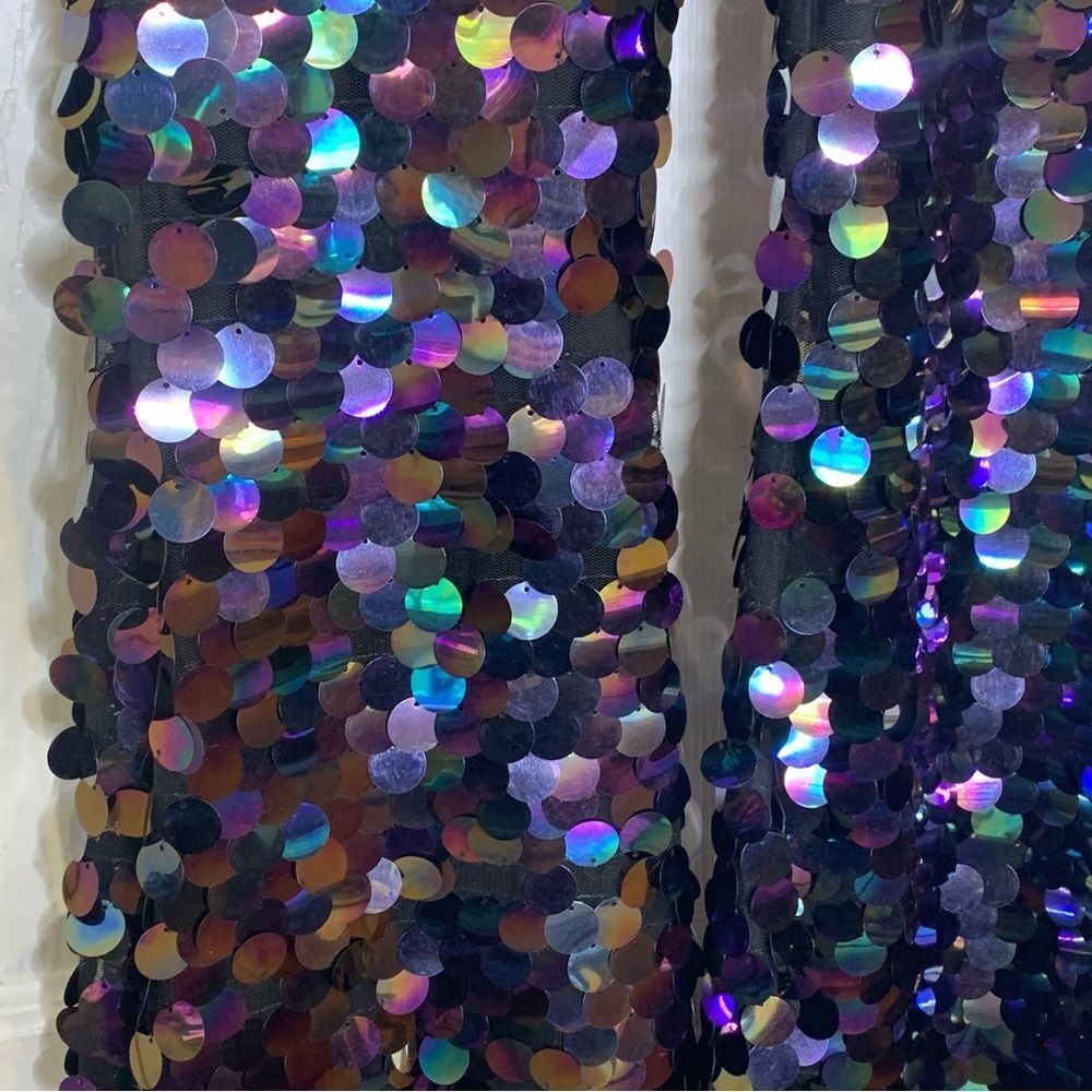 Current Mood by Dolls Kill Lights of Lust Flare Pants Size Small - Picture 5 of 12